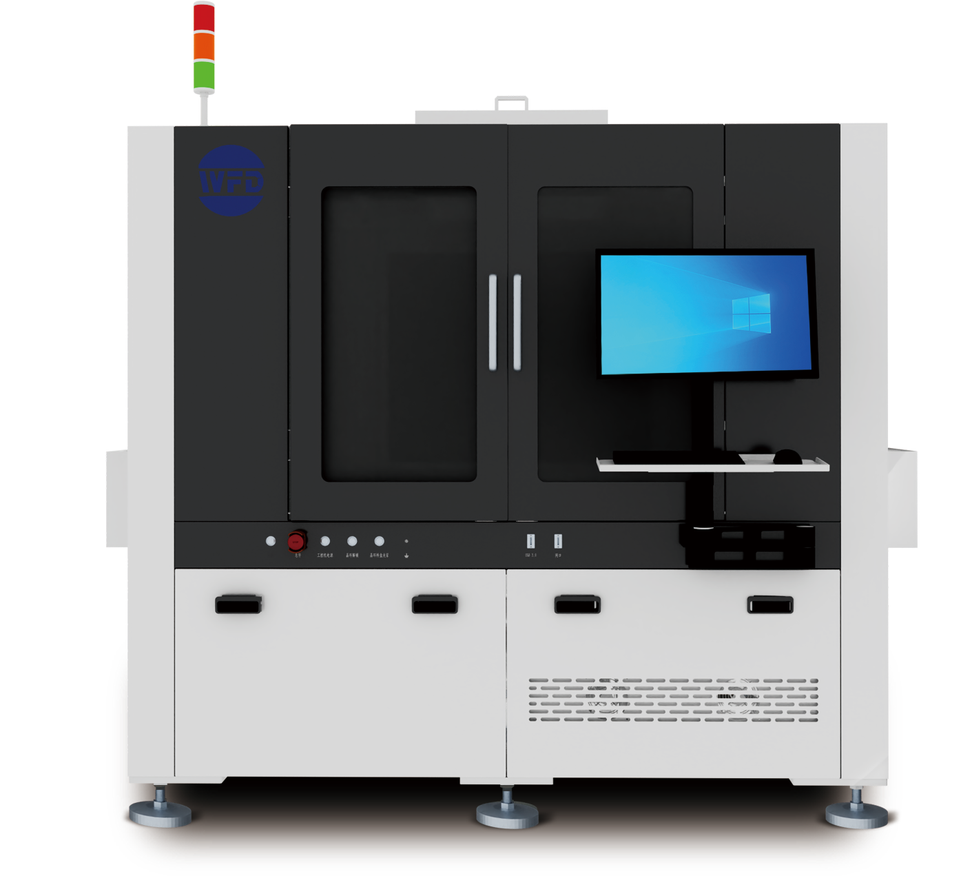 Mini LED 背光全自動固晶機WFD8966L（雙邦四臂）