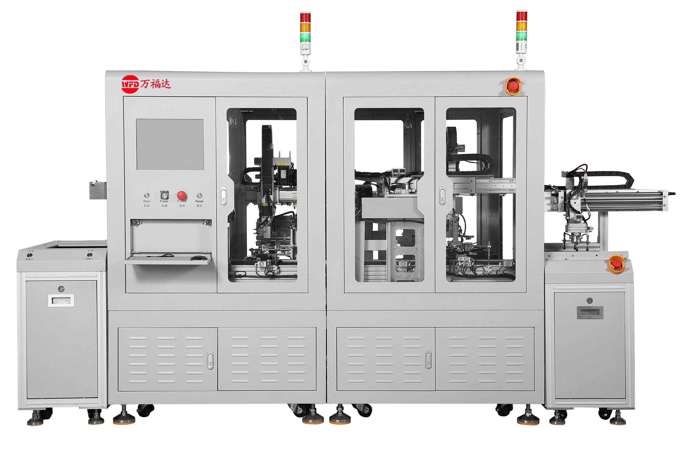 手機(jī)包裝自動貼標(biāo)設(shè)備